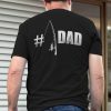 Fishing Dad Shirt Dad Number 1