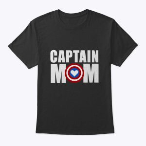 Funny Captain Mom Superhero Mother’s Day T-Shirt