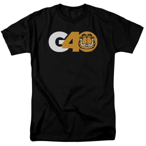 Garfield G40 40th Birthday Gift Ideas T-Shirt – Best gifts your whole family