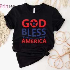 God Bless America Trump T-Shirt – Best gifts your whole family
