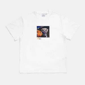 Gramicci T-Shirt Adsum Adsum Garment Dyed Tee T-Shirt