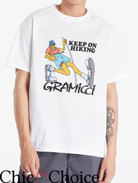 Gramicci T-Shirt Gramicci Keep On Hiking T-Shirt