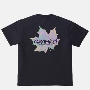 Gramicci T-Shirt Leaf Pigment Dyed T-Shirt