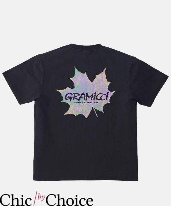Gramicci T-Shirt Leaf Pigment Dyed T-Shirt