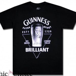 Guinness Beer T-shirt Guinness Extra Stout Est 1759 No Beer