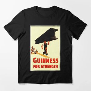 Guinness Beer T-shirt Lovely Day For A Guinness For Strength