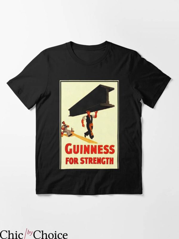 Guinness Beer T-shirt Lovely Day For A Guinness For Strength