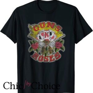 Guns N Roses T Shirt Cards Distress
