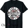 Guns N Roses T Shirt Floral Bullet