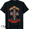 Guns N Roses T Shirt Official Short