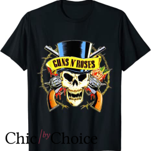 Guns N Roses T Shirt Top Hat