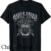 Guns N Roses T Shirt Vintage White Cross