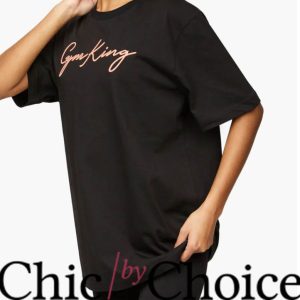 Gym King T-Shirt Gym King Script Bf T-Shirt Trending