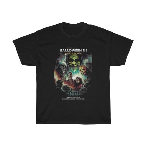 Halloween Part 3 Season of the Witch Movie Poster Art T-Shirt