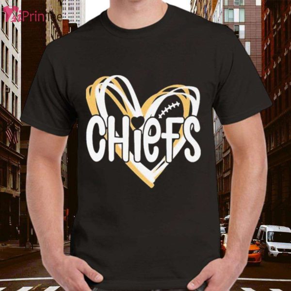 Heart Kansas City Chiefs Super Bowl Lvii Champions 2023 T-Shirt – Best gifts your whole family