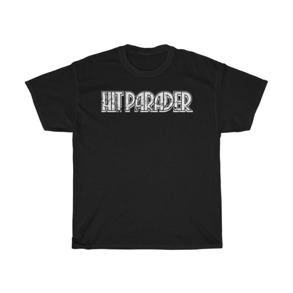 Hit Parader Magazine Distressed Logo Shirt