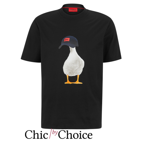Hugo Boss T Shirt Duck Print