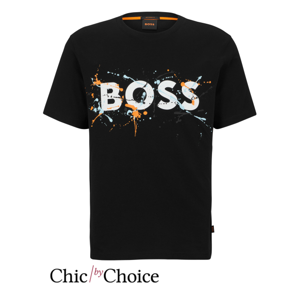 Hugo Boss T Shirt Logo Artwork
