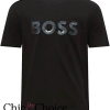 Hugo Boss T Shirt Logo Short Sleeve Crew Neck