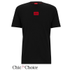 Hugo Boss T Shirt Red Logo Label