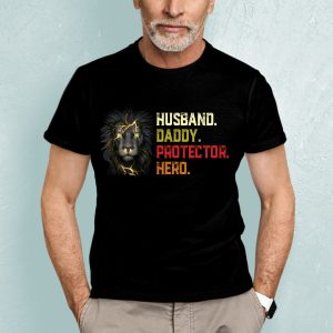 Husband Daddy Protector Hero Shirt