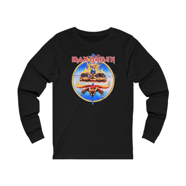 Iron Maiden 1988 The Clairvoyant Long Sleeved Shirt
