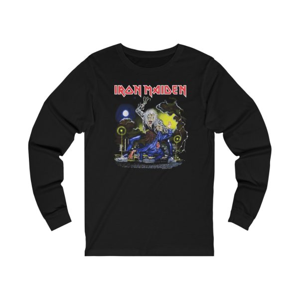 Iron Maiden 1991 No Prayer On The Road Tour Long Sleeved Shirt