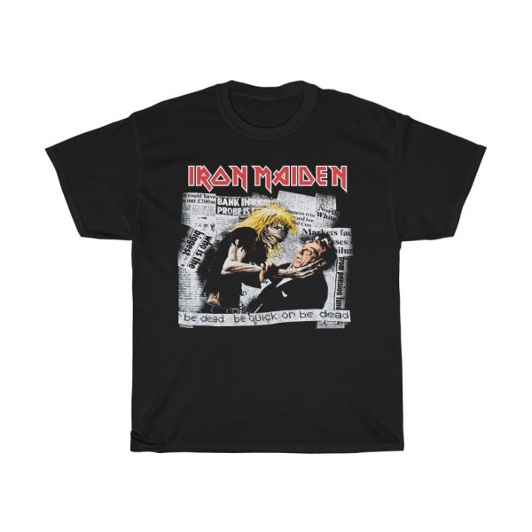 Iron Maiden 1992 Be Quick or Be Dead  Shirt