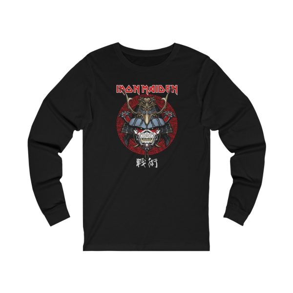 Iron Maiden 2021 New Album Senjutsu Eddie Samurai Snake Long Sleeved Shirt