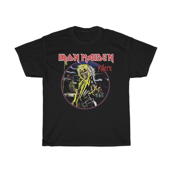 Iron Maiden Killer World Tour 1981 SINGLE SIDED Shirt