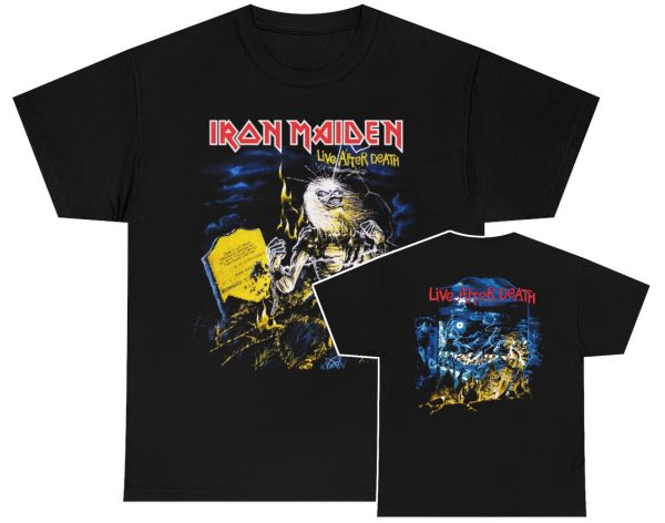 Iron Maiden Live After Death Shirt