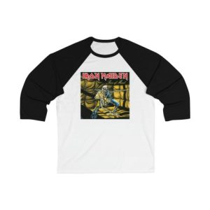 Iron Maiden Piece of Mind Album Cover 34 Sleeved Baseball Jersey Shirt 2 Iron Maiden Piece of Mind Album Cover 34 Sleeved Baseball Jersey Shirt 3