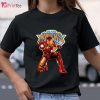 Iron Man Marvel Comics Sports Basketball New York Knicks T-Shirt – Best gifts your whole family
