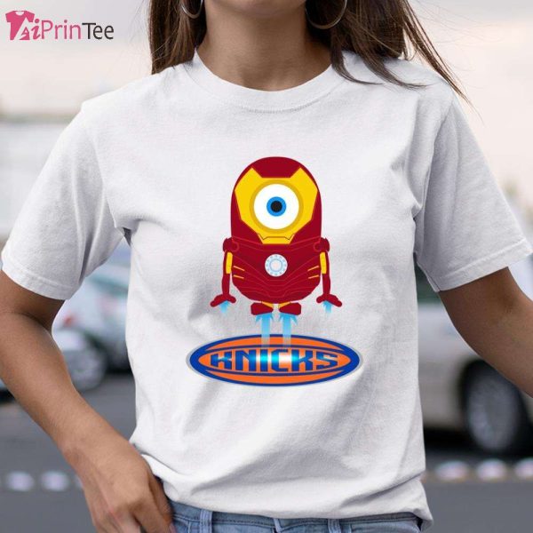 Iron Man Minion Marvel New York Knicks T-Shirt – Best gifts your whole family