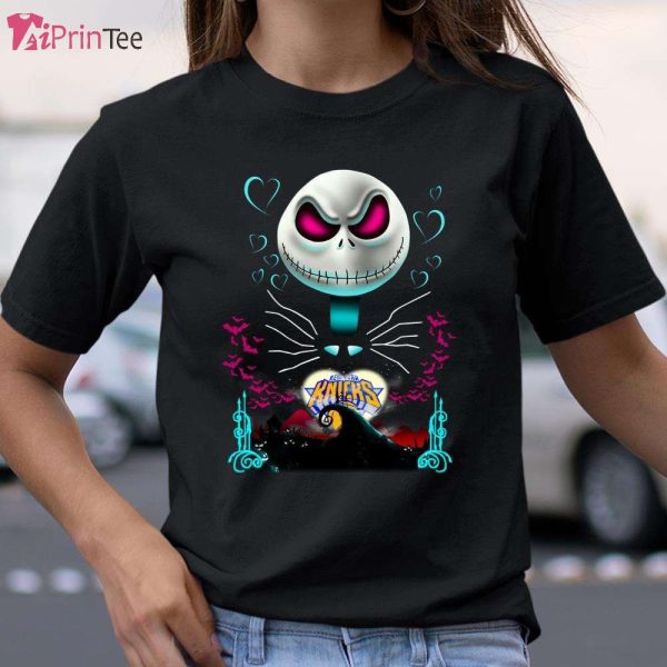 Jack Skellington Sally The Nightmare New York Knicks NBA T-Shirt – Best gifts your whole family