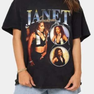 Janet Jackson T Shirt 90s Janet Jackson Vintage Shirt