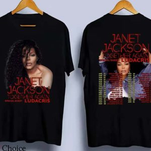 Janet Jackson T Shirt Janet Jackson 2023 Tour T Shirt