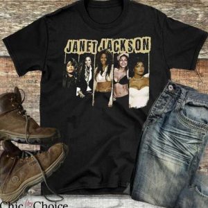 Janet Jackson T Shirt Janet Jackson Music Vintage Tee
