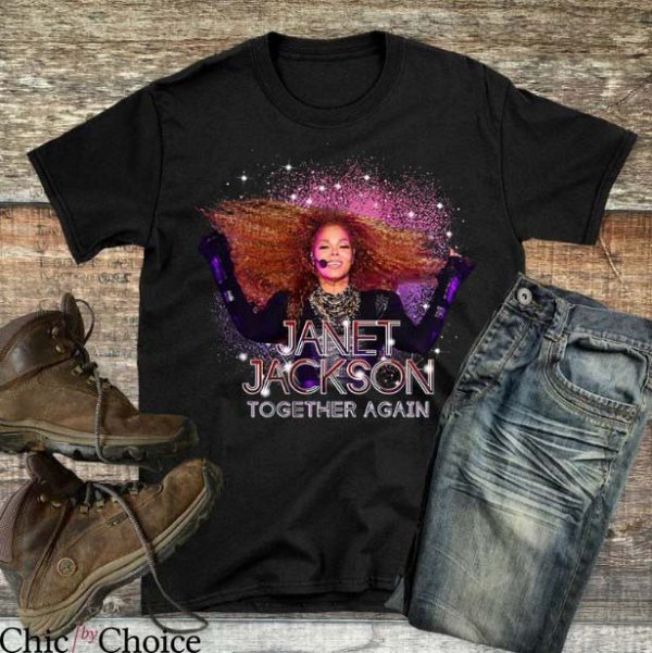 Janet Jackson T Shirt Janet Tour 2023 Retro Music Tee