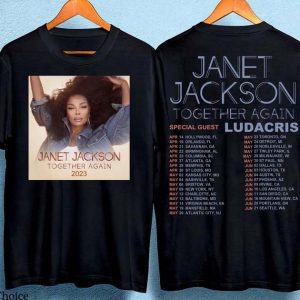 Janet Jackson T Shirt Music Tour 2023 Gift For Lover