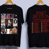 Janet Jackson T Shirt Together Again Tour 2023 Shirt Vintage