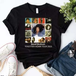 Janet Jackson T Shirt Together Again Tour 2023 T Shirt