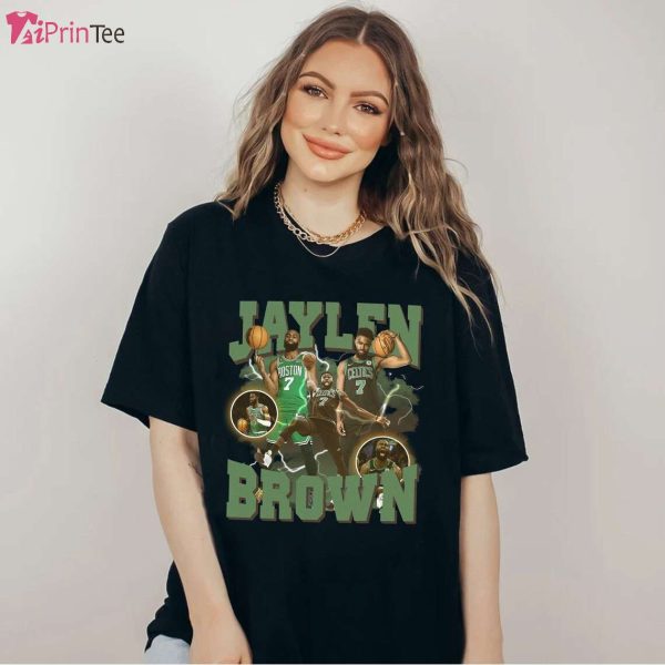 Jaylen Brown Bootleg Retro T-Shirt – Best gifts your whole family