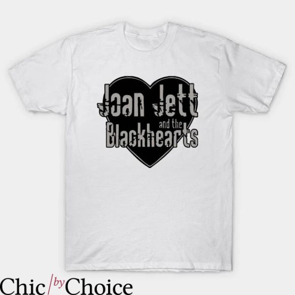 Joan Jett T-shirt Blackhearts I Love Queen Of Rock N Roll