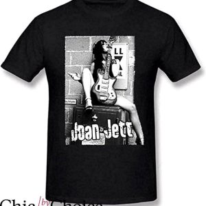 Joan Jett T-shirt Blackhearts Joan With Guitar Anime Style