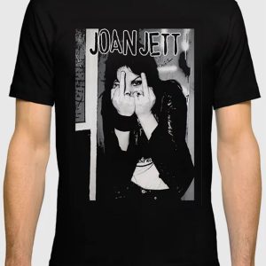 Joan Jett T-shirt Cool Photo Of Joan Queen Of Rock N Roll