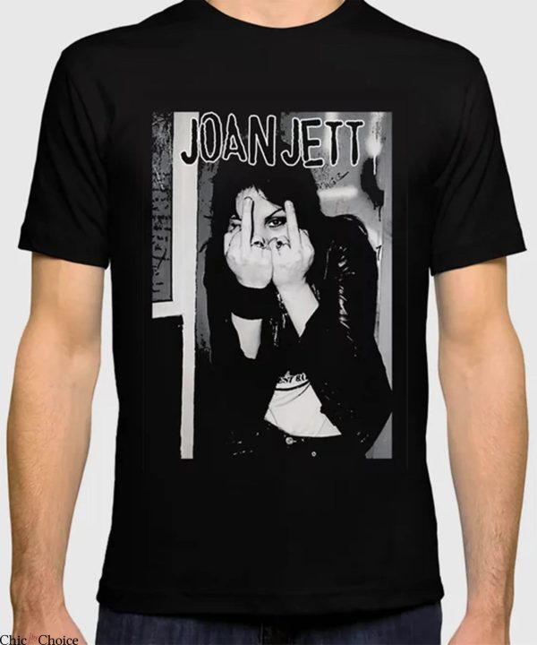 Joan Jett T-shirt Cool Photo Of Joan Queen Of Rock N Roll