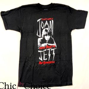 Joan Jett T-shirt Damn Bout My Bad Reputation Blackhearts