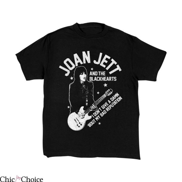 Joan Jett T-shirt My Bad Reputation Blackhearts Rock Lover