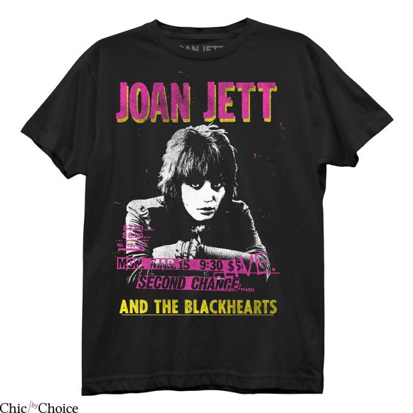 Joan Jett T-shirt The Queen Of Rock N Roll Live Tour Of Joan